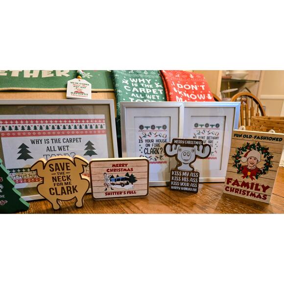 15-PC National Lampoon’s Christmas Vacation Decorating Set – Funny Holiday Decor - Picture 4 of 9